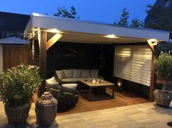 Cosiraw lounge vuurtafel 100x100x55cm