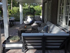 Cosiraw lounge vuurtafel 120x80x55cm
