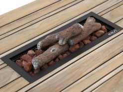 Cosiraw lounge vuurtafel 120x80x55cm