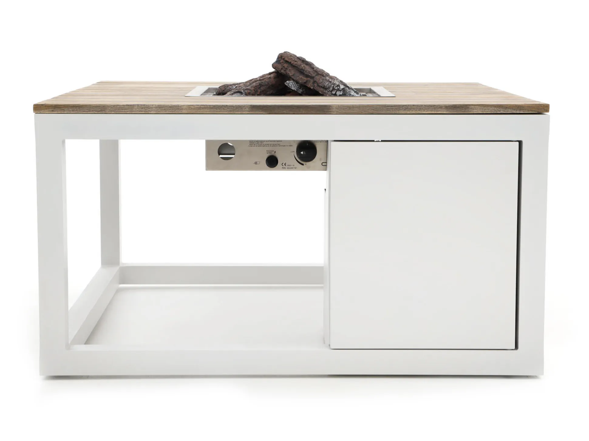 Cosiraw lounge vuurtafel 100x100x55cm