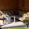 Cosiraw lounge vuurtafel 100x100x55cm