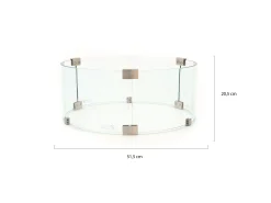 Cosi Round glass set size L