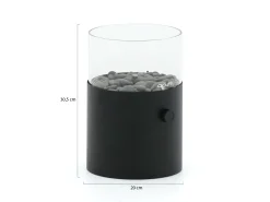 Cosiscoop XL gaslantaarn ø20cm (h:30,5cm)