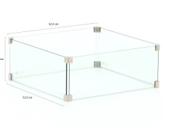 Cosi Square glass set size L