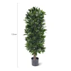 Designplants Laurier kolom kunstplant (h:125cm)