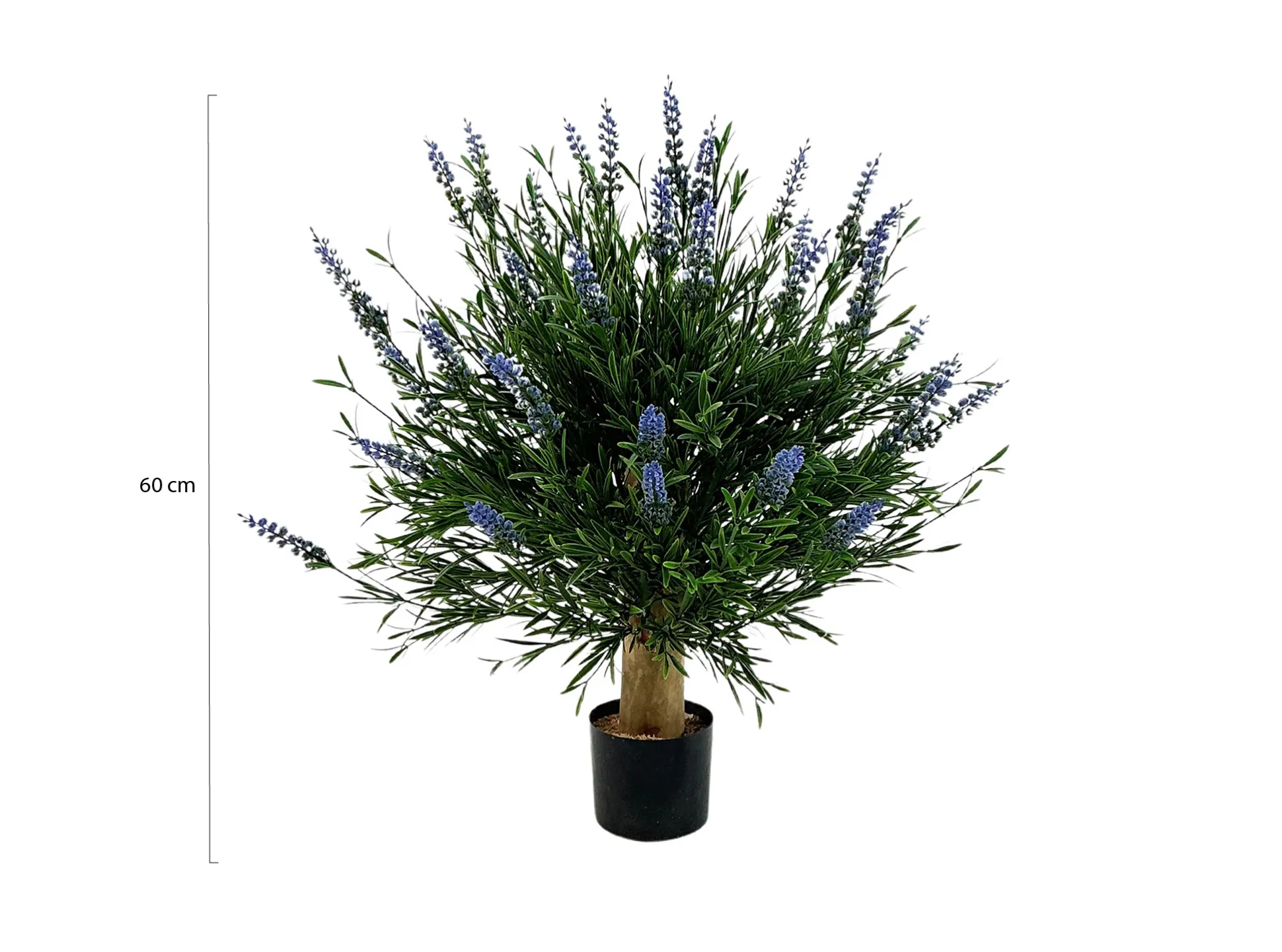 Designplants Lavendel bol kunstplant (h:60cm)
