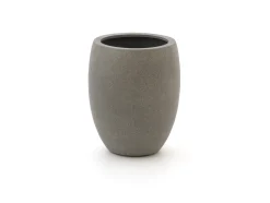 Designplants/Luca Lifestyle Lavendel bol kunstplant (h:60cm) met Grigio Tall Balloon bloempot