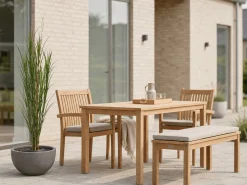 Designplants/Luca Lifestyle Rietgras kunstplant (h:165cm) met Terreno Bowl bloempot
