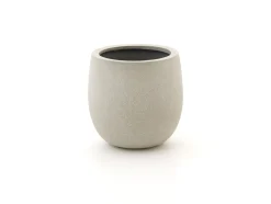 Designplants/Luca Lifestyle Buxus bol kunstplant (h:50cm) met Grigio Balloon bloempot