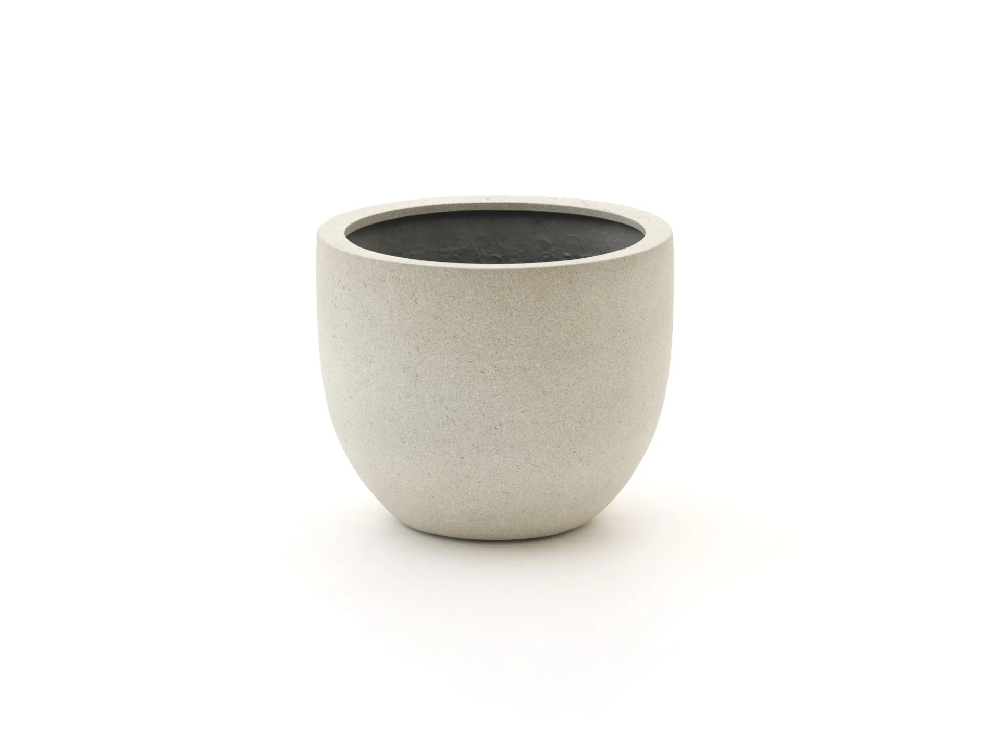 Designplants/Luca Lifestyle Alsophillia varen kunstplant (h:80cm) met Grigio New Egg bloempot