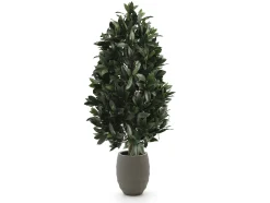 Designplants/Luca Lifestyle Laurier pyramide kunstplant (h:150cm) met Bordo Tall Balloon bloempot