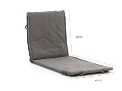 Fiber tuinkussen voor ligbed 200x65cm