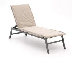 Fiber tuinkussen voor ligbed 200x65cm
