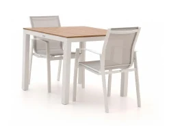 Forza Altea/Fidenza 90cm dining tuinset 3-delig stapelbaar