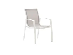Forza Altea/ROUGH-Y ø150cm dining tuinset 7-delig stapelbaar