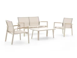 Forza Asmonte stoel-bank loungeset 4-delig