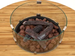 Forza Cecita/Cosiloft hoek loungeset met vuurtafel 6-delig