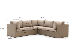 Forza Cecita hoek loungeset 5-delig