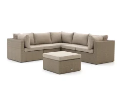 Forza Cecita hoek loungeset 6-delig 5-zits