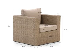 Forza Cecita lounge tuinstoel