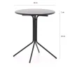 Forza Narni/Aziano ø60cm dining tuinset 3-delig stapelbaar
