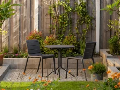 Forza Narni/Aziano ø60cm dining tuinset 3-delig stapelbaar