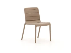 Forza Narni/ROUGH-K ø115cm dining tuinset 5-delig stapelbaar