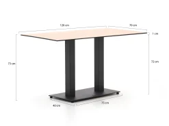 Forza Orta tuintafel 120x70x73cm