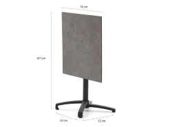 Forza Pazzia/Canzo 70cm dining tuinset 3-delig stapelbaar