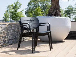 Forza Pazzia lounge tuinstoel stapelbaar