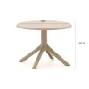Forza Rieti lounge tuintafel ø60cm (h:43,5cm)
