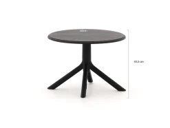 Forza Rieti lounge tuintafel ø60cm (h:43,5cm)