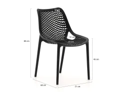 Forza Ripi/Aziano ø 60cm balkonset 3-delig