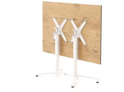 Forza Ripi/Canzo 140cm dining tuinset 5-delig stapelbaar inklapbaar