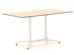 Forza Ripi/Canzo 140cm dining tuinset 5-delig stapelbaar inklapbaar