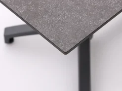 Forza Ripi/Canzo 80cm dining tuinset 5-delig stapelbaar inklapbaar