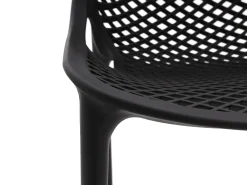 Forza Ripi/Canzo 80cm dining tuinset 5-delig stapelbaar inklapbaar