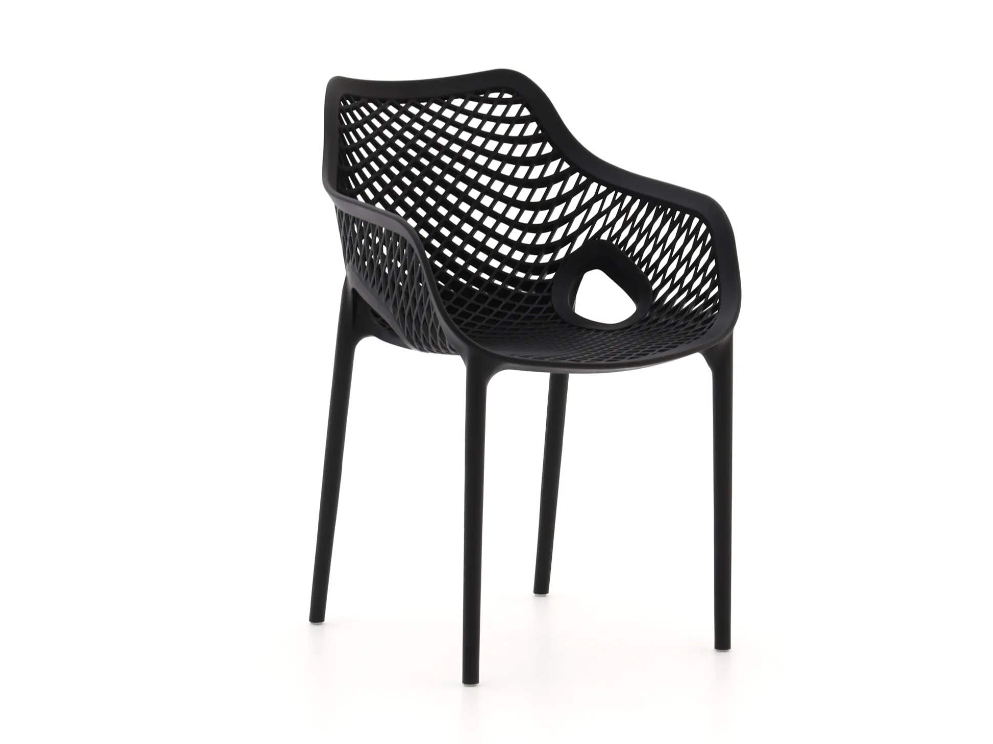 Forza Ripi/Fidenza ø149cm dining tuinset 7-delig stapelbaar