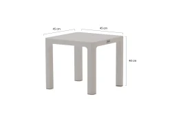 Forza Russi ligbed set 3-delig stapelbaar verstelbaar