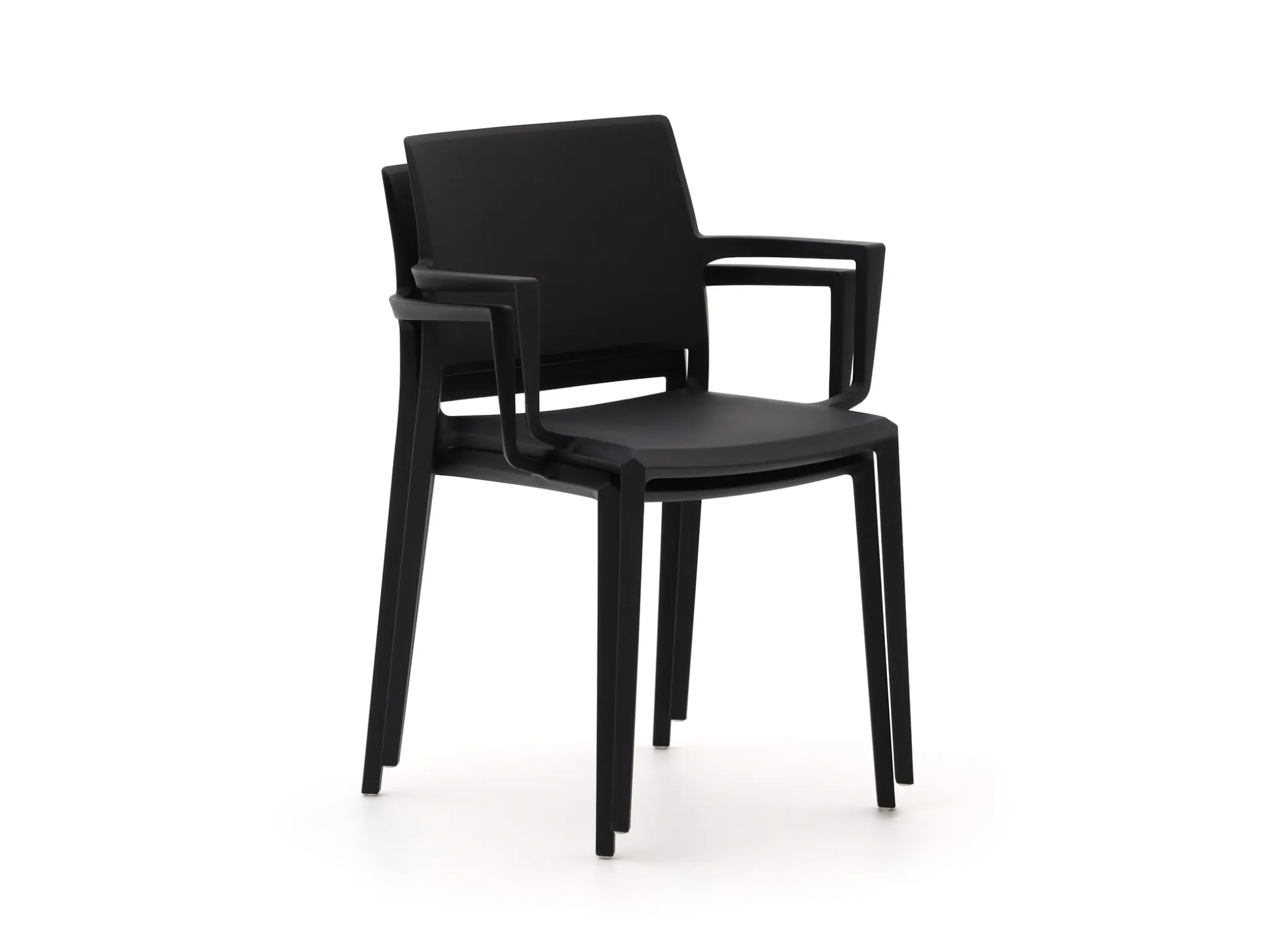 Forza Sile/Canzo 140cm dining tuinset 5-delig stapelbaar inklapbaar