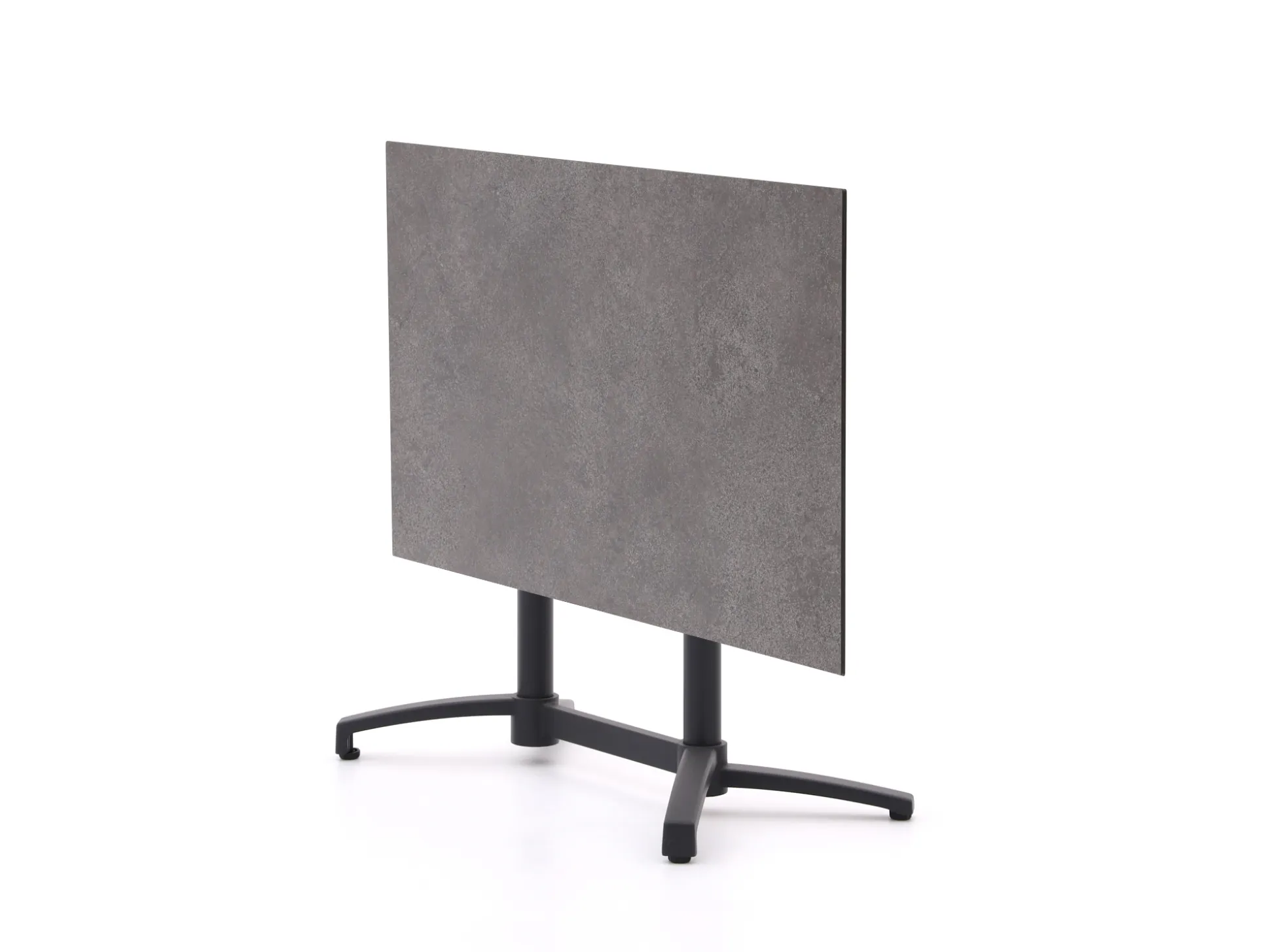 Forza Sile/Canzo 140cm dining tuinset 5-delig stapelbaar inklapbaar