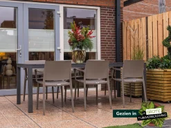 Forza Sile dining tuinstoel stapelbaar