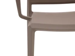 Forza Sile dining tuinstoel stapelbaar