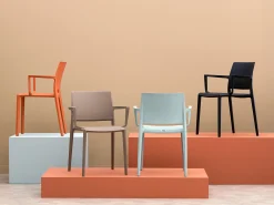 Forza Sile dining tuinstoel stapelbaar