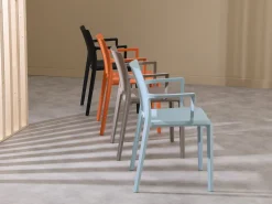 Forza Sile dining tuinstoel stapelbaar