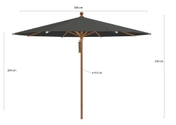 Glatz Piazza parasol ø 300cm