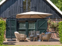 Glatz Sombrano S+ Easy zweefparasol 350x350cm