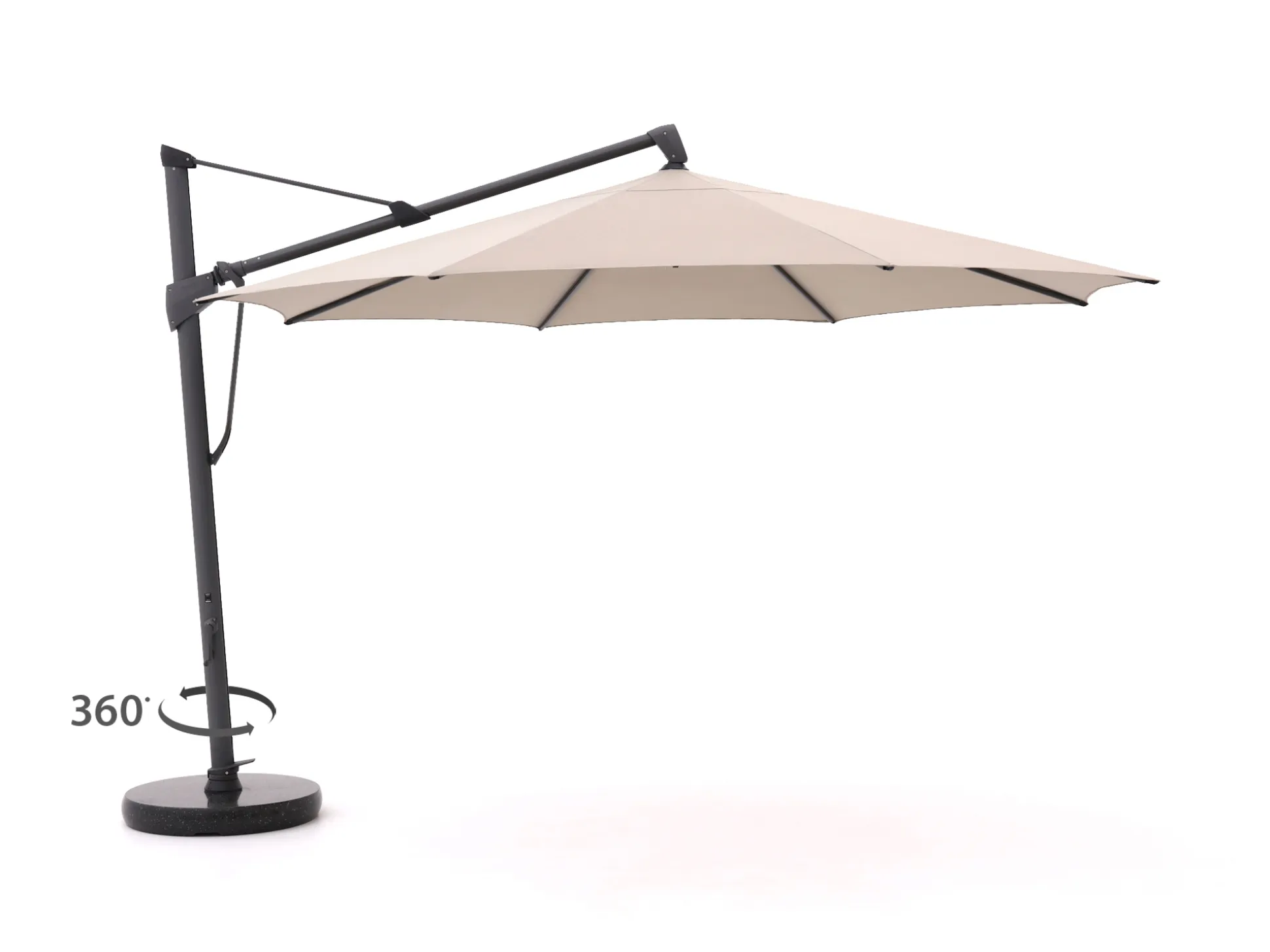 Glatz Sombrano S+ Easy zweefparasol ø 350cm