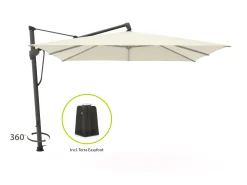 Glatz Sombrano S+ Easy zweefparasol 300x300cm