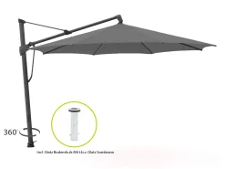 Glatz Sombrano S+ Easy zweefparasol ø 400cm